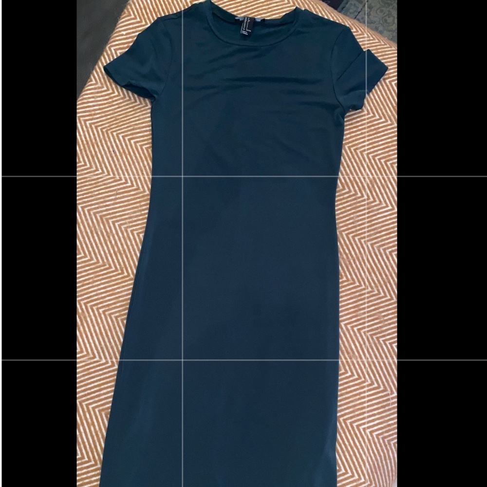 Dark Green Body Con Dress from H&M